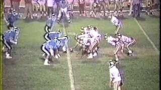 Chad Wilson High School Football Highlight Video  1989  Canyon Springs HS [upl. by Naitsirhc]