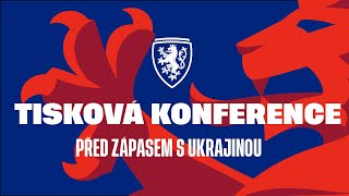 Liga národů I Tisková konference před utkáním s Ukrajinou [upl. by Zurc177]