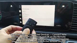 P3 connects to the remote control and uses the remote control to split the screen [upl. by Gnik30]