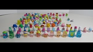 Our Shopkins Collection So Far With Limited Edition Almost Complete [upl. by Girhiny]