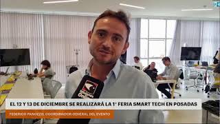 EL 12 Y 13 DE DICIEMBRE SE REALIZARÁ LA 1° FERIA SMART TECH EN POSADAS [upl. by Troth]