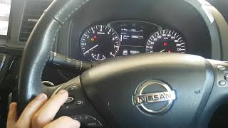 Nissan pathfinder 20142018 How to Reset Service Reminder [upl. by Yerffe]