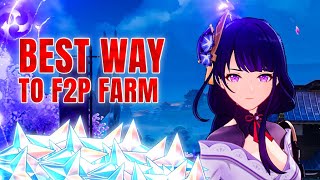 BEST WAY TO FTP FARM  Genshin Impact [upl. by Nylteak]