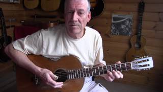 Acoustic Blues Lesson  How to get that quotCountry Blues Bassquot Free TAB [upl. by Euqinamod715]