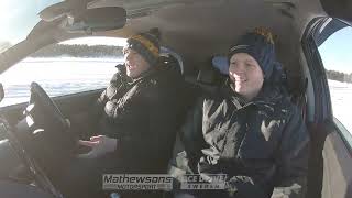 Ice Drive Sweden with the Mathesons 2024 [upl. by Jena]