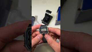 Casio A168WA1 Unboxing [upl. by Anyl]