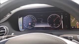 MercedesBenz S350d 258HP Top speed 100250 kmh  Acceleration [upl. by Wamsley393]