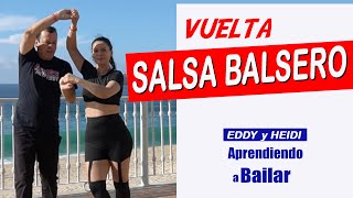 Vuelta Salsa Balsero Intermedios  Aprendiendo a Bailar [upl. by Dieterich]