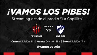 Patronato vs Quilmes  Fecha 6 Fase 2  4ta División [upl. by Aisek438]