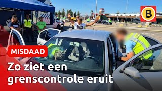 Honderdduizenden euros de grens over zo ziet een controle eruit  Omroep Brabant [upl. by Yelkcub585]