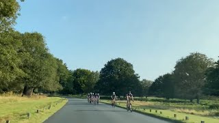 Richmond Park busy with cyclists [upl. by Aical320]