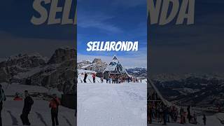 Italy 🇮🇹 Sellaronda ⛷️ [upl. by Raffarty]