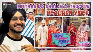 Reaction on Mittran Da Challeya Truck Ni Trailer  amrindergill  SunandaSharmaSinger [upl. by Jessika43]