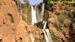 Cascades dOuzoud Prov Azilal  Maroc Vacance 2014 HD شلالات أوزود إقليم أزيلال المغرب [upl. by Ailaroc]