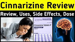 Cinnarizine Tablet Uses in Hindi  vertiron tablet  Motion sickness  Uses Side Effects Dose [upl. by Roarke]