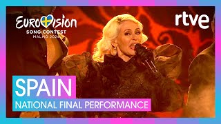 Nebulossa  ZORRA  Spain 🇪🇸  National Final Performance  Eurovision 2024 [upl. by Rasaec]