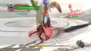 DMC4 Dante vs Credo God Must Die  No Damage Battle [upl. by Airetnuhs]