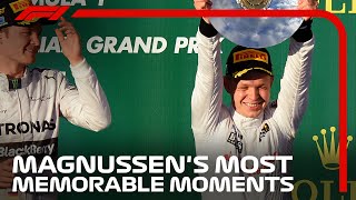 Kevin Magnussens Most Memorable Moments In F1 [upl. by Richma]