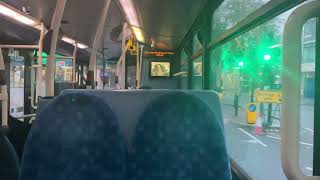 Nice Axles Journey On Arriva Londons Route 50  HV32 LJ11EFY [upl. by Mallin]