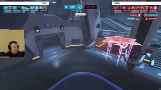 Overwatch 2 Gold 3 Console Moira VOD Review  Busan [upl. by Aderf]