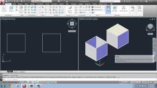 AutoCAD  3D Modeling Basics 5  Extruding Solid vs Surface  Brooke Godfrey [upl. by Enihpled]