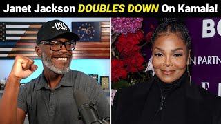 Janet Jackson REBUKES Fake Apology DOUBLES DOWN On Kamala Harris [upl. by Kennard]