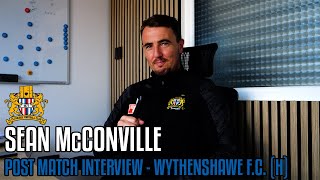 Clitheroe 42 Wythenshawe FC  Sean McConville Post Match Interview [upl. by Laresa]