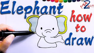 Discover the Secret to ASMR Drawing an Elephant in Record Time [upl. by Acsot]