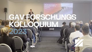 Die Zukunft des Feuerverzinkens GAVForschungskolloquium 2023 [upl. by Reyam272]