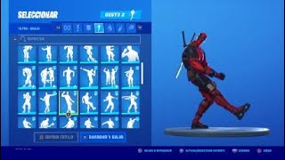 Deadpool Entusiasmo Fortnite Baile  Deadpool Hype Fortnite Dance [upl. by Ellekim]