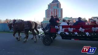 Annual Miracle on King Street held on Saturday in Downtown Brockville [upl. by Mloc117]