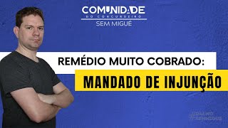 REMÉDIO CONSTITUCIONAL MUITO COBRADO MANDADO DE INJUNÇÃO [upl. by Anaik]