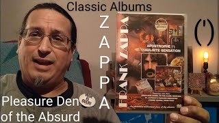 FRANK ZAPPA  OverNite SensationApostrophe Classic Albums DVD 2007 [upl. by Aziar]