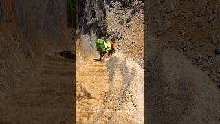 The ancient steps of Dejpart on the migration route of Bakhtiari nomads  پله های باستانی دژپارت [upl. by Otes537]