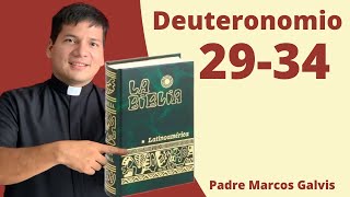 LECTURA DE BIBLIA Deuteronomio 2934 📖 con el padre Marcos Galvis [upl. by Letsirk]