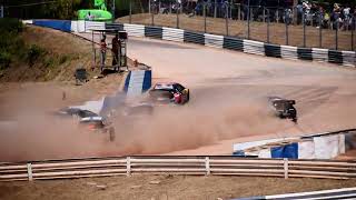 WRX World Rallycross Nyirad 2024 Sunday Heat Crash 2 [upl. by Dubenko]