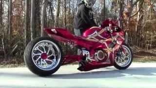 Garwood 2005 GSXR 1000 Voodoo Slip On Motorcycle Video [upl. by Krock]