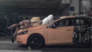 Volvo V40 Pedestrian Airbag Technology [upl. by Etnomed]