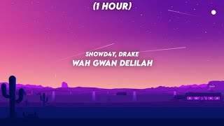 1 Hour  Snowd4y amp Drake  Wah Gwan Delilah [upl. by Fisuoy]