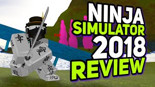 BelowNaturals FIRST EVER GAME  Ninja Simulator 2017 Review [upl. by Remlap]