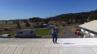 How to Waterproof a Metal Roof Using Ames® MaximumStretch® [upl. by Jeanne]