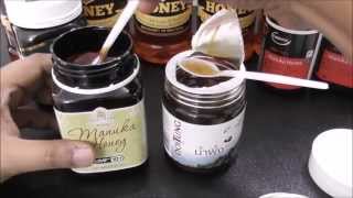 honeymark umf 10 manuka honey vs macadamia honey [upl. by Zertnom]