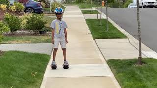 Segway Drift W1  Uphill and Downhill by 8 Year old [upl. by Panthea]