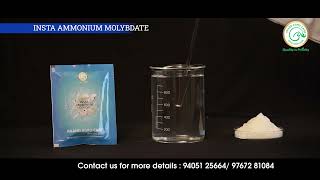 Insta Molybdenum Ammonium Molybdate [upl. by Hilary]