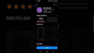 Samsung Game Booster get new update [upl. by Ludwig]