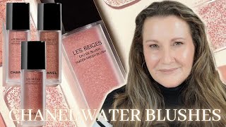 NEW CHANEL LES BEIGES WATERFRESH BLUSH  3 Shades  Swatches amp TryOn [upl. by Rogerg]