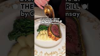 Does the Gordon Ramsay Beef Wellington live up to the hype 👀 gordonramsay beefwellington savoy [upl. by Patricia827]