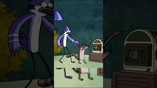 Mordecai and Rigby fight BUFF ZOMBIE 💀 regularshow shorts [upl. by Coppock]