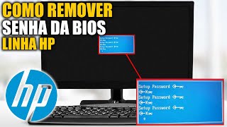 COMO REMOVER SENHA DA BIOS DA HP [upl. by Indys]