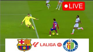 🔴LIVE Barcelona vs Getafe  LaLiga 202425  Full Match Today [upl. by Pacien]